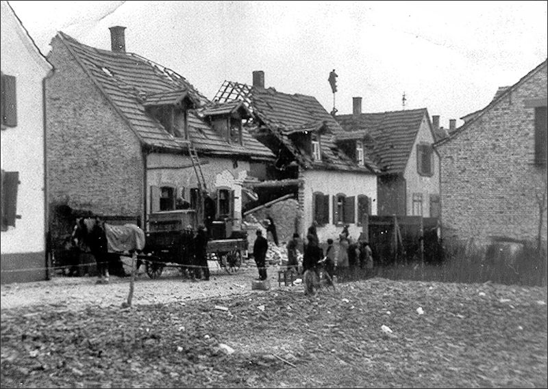 Bombennacht in Altrip am 16./17. Dezember 1940 - Friedrichstraße