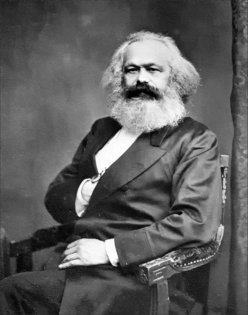 Karl Marx (* 5. Mai 1818 in Trier; † 14. März 1883 in London)