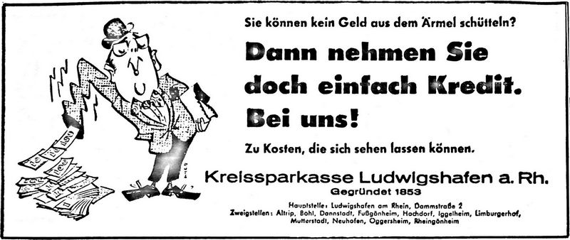 Kreissparkasse Ludwigshafen a. Rh. (Nachrichtenblatt der Gemeinde Altrip | Donnerstag, den 17. Mai 1973 | 14. Jahrgang - Nummer 20)
