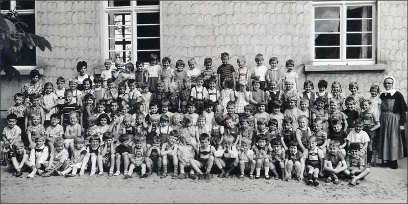 Der evangelische Kindergarten in der Luisenstraße Mitte der 1960er Jahre