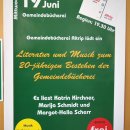 Literatur und Musik – Gemeindebücherei Altrip | 19.06.2019